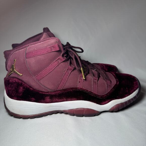 Size Nike Air Jordan 11 Retro GG Heiress Velvet Kids Shoes